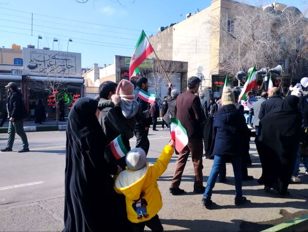 راهپیمایی با شکوه مردم دارالمومنین کاشان 