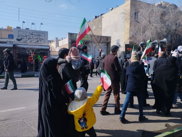 راهپیمایی با شکوه مردم دارالمومنین کاشان 