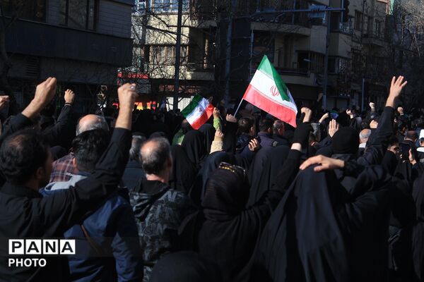 تهران در سوگ رهبر شهید انقلاب