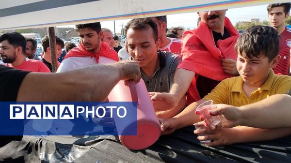 حاشیه بازی تراکتور با پرسپولیس در ورزشگاه یادگار امام تبریز