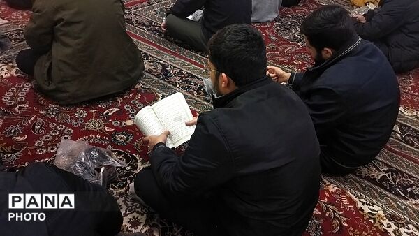 مراسم شب ۲۱ رمضان در مسجد جامع نیشابورـ۱