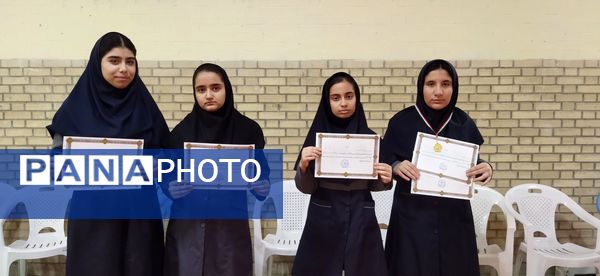 مسابقات شطرنج متوسطه دختران شهرستان قدس 