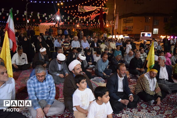 تقویمِ مقاومت در فارسان به نود و نهمین شب رسید