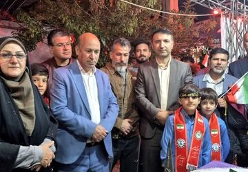 موکب دانش‌آموزی شهید دستغیب شیراز در دهه کرامت
