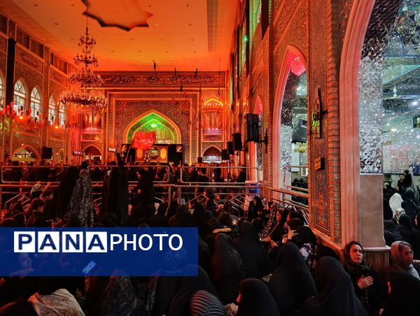 مراسم عزاداری امام حسین (ع) در شب تاسوعای حسینی 