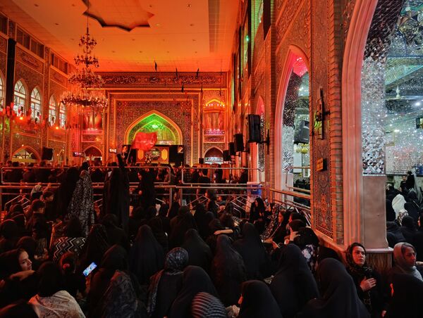 مراسم عزاداری امام حسین (ع) در شب تاسوعای حسینی 