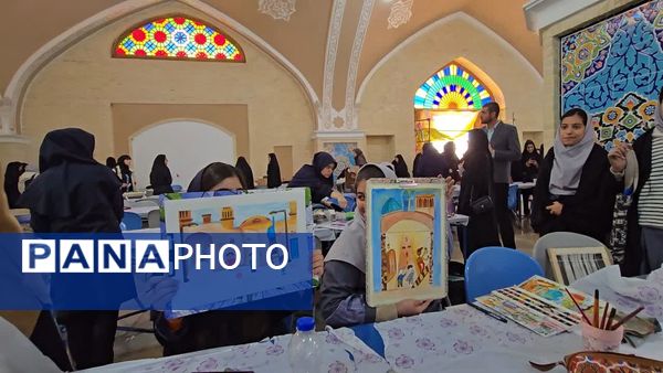 باغ دولت آباد یزد میزبان هنرنمایی دانش‌آموزان ناحیه یک در جشنواره «فردا»