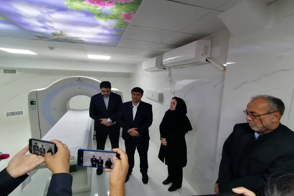 بهره برداری از واحد سی تی اسکن پیشرفته بیمارستان امام خمینی(ره) شیروان