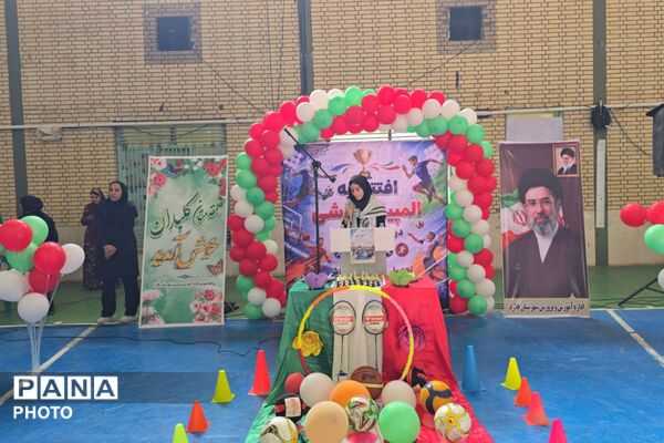 المپیاد ورزشی درون‌مدرسه‌ای با حضور مسئولین شهرستان فلارد