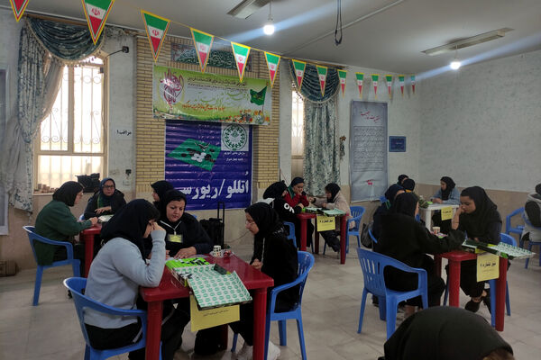برگزاری بازیهای فکری در ناحیه 4 شیراز