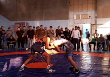 مسابقات کشتی فرنگی نونهالان کهگیلویه و بویراحمد به میزبانی باشت برگزار شد