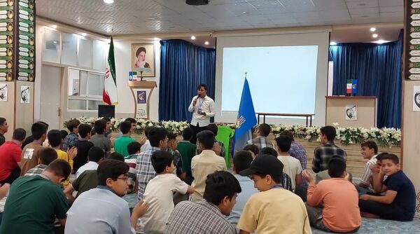 بازدید مسئول انجمن‌های اسلامی خراسان رضوی از اردوی «طلایه‌داران فردا» در کاشمر