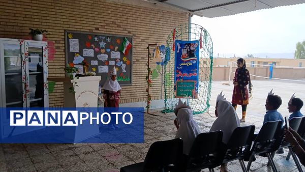 شکوفه‌ها در راه رویش؛ جشن ورود کلاس اولی‌ها در مدرسه شهید مطهری مارم فین