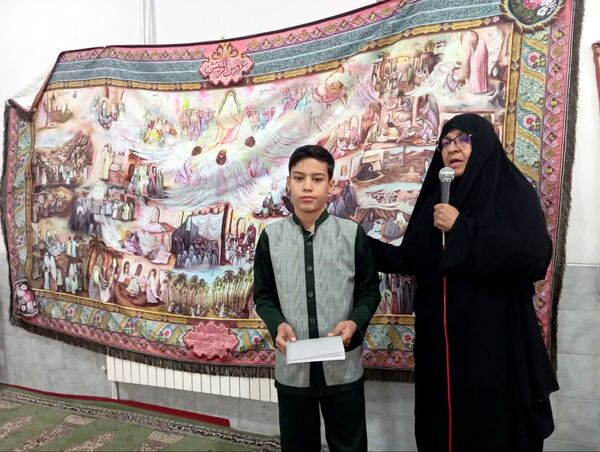 برگزاری صبحگاه مهدویت در مدرسه پیروزی