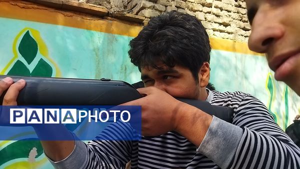 روز اول از مسابقات تیراندازی شهید سبحانی فر و شهید علی آبادی در دبیرستان شاهد ابوذر غفاری 