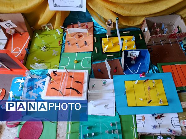 تلفیق ورزش و هنر در دبیرستان وکیلی 3