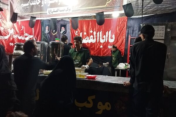 موکب خیمه العباس در شب تاسوعای حسینی 