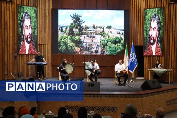 جشن با شکوه بزرگداشت حافظ شیرازی در تالار آزادی دانشگاه کاشان 