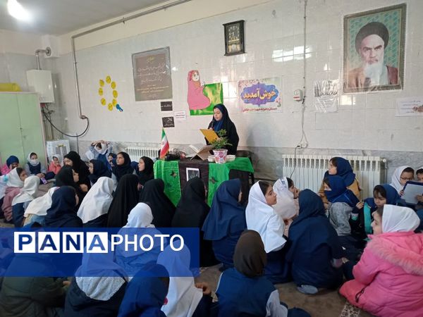 مراسم عزاداری ایام فاطمیه در مدرسه شهید خاقانی شیروان