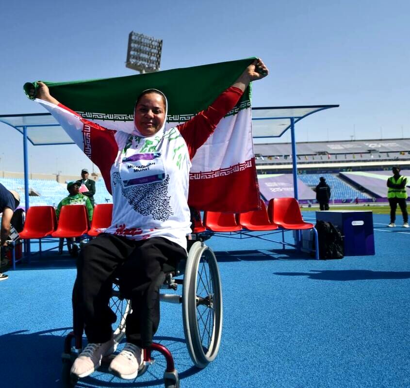 نمایش اقتدار بانوان ایرانی در ریاض؛ متقیان بر قله ایستاد و مرادی نایب‌قهرمان شد