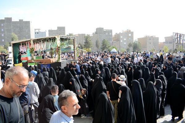 مراسم تشییع پیکر پاک شهید والامقام ابوالقاسم مهری در اسلامشهر