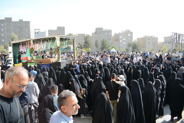 مراسم تشییع پیکر پاک شهید والامقام ابوالقاسم مهری در اسلامشهر