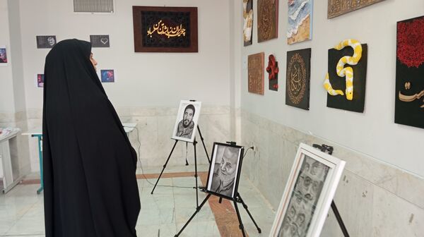 آیین افتتاحیه نمایشگاه «اقتصاد مقاومتی و صنایع دستی هنرجویان شهرستان بن»