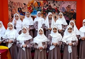نونهالان با نغمه شعر، عید غدیر را جشن گرفتند