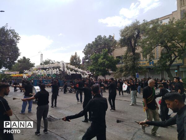 اشک و خون؛ نیشابور در سوگ پیامبر رحمت و امام مجتبای آل‌محمد (ع) غرق در عزاداری شد