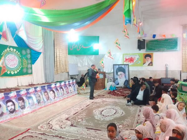 برگزاری جشن نیمه شعبان در حسینیه روستای جوادیه