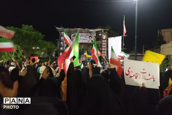 حضور غیور مردمان فردوسیه، در صدمین شب اجتماعات