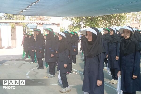 المپیاد ورزشی درون‌مدرسه‌ای در دبیرستان شاهد امام خامنه‌ای