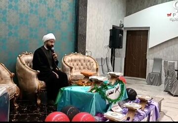 ضیافت افطاری در دبیرستان دخترانه حضرت معصومه (س) سمنان