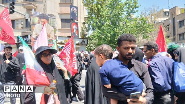 طوفان حضور در قلب پایتخت ایران