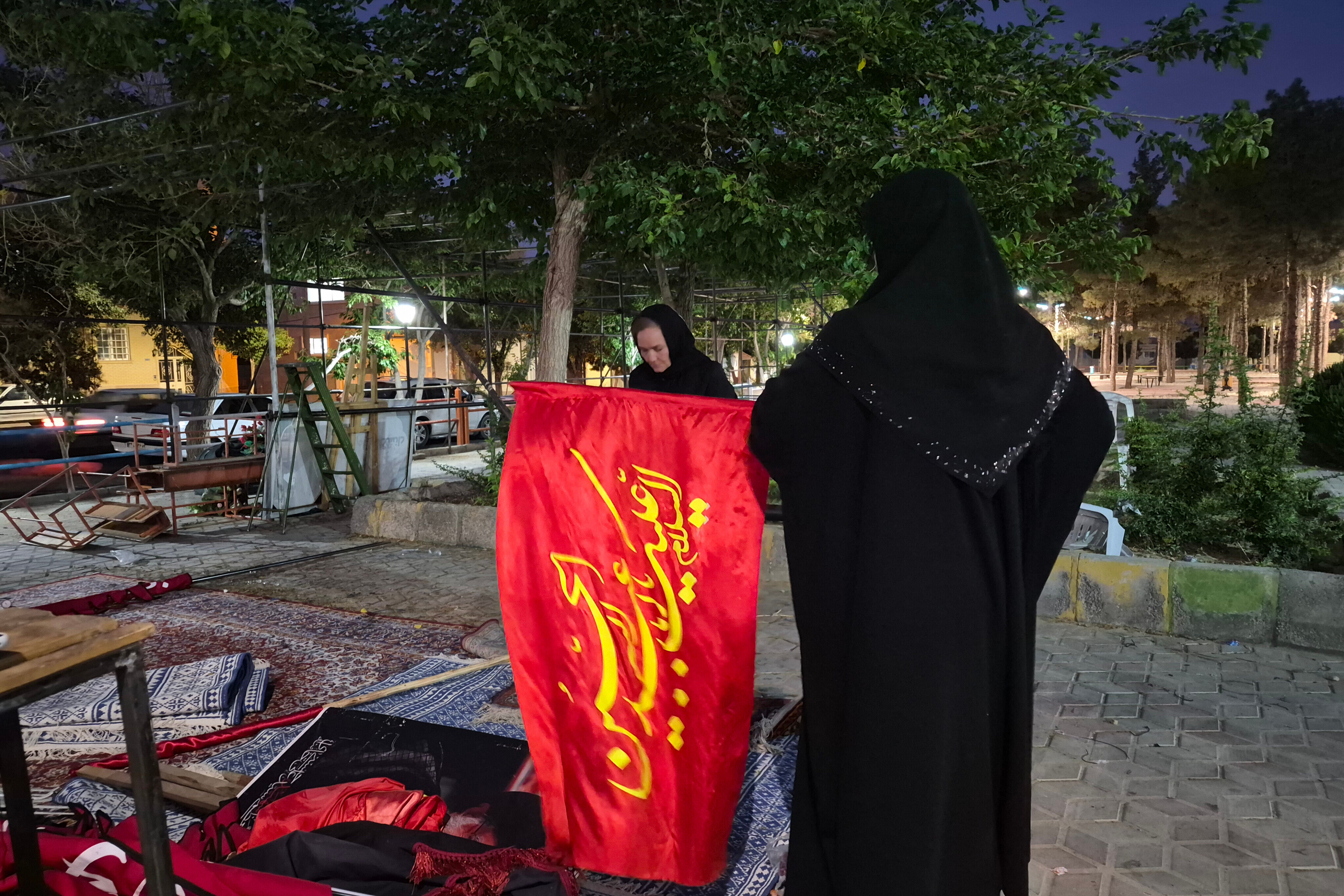 جمع‌آوری موکب‌های عزاداری پس از دهه نخست محرم در آباده