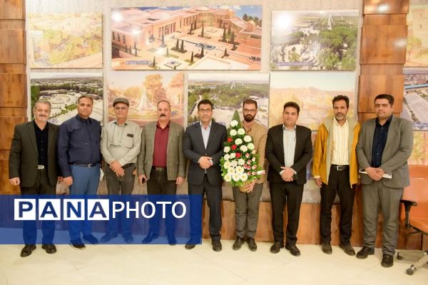 دیدار صمیمانه مسئولین سازمان‌ها و ادارات کاشمر با شهردار