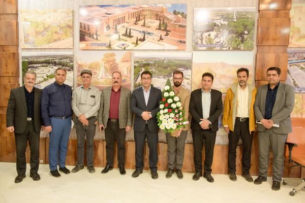 دیدار صمیمانه مسئولین سازمان‌ها و ادارات کاشمر با شهردار