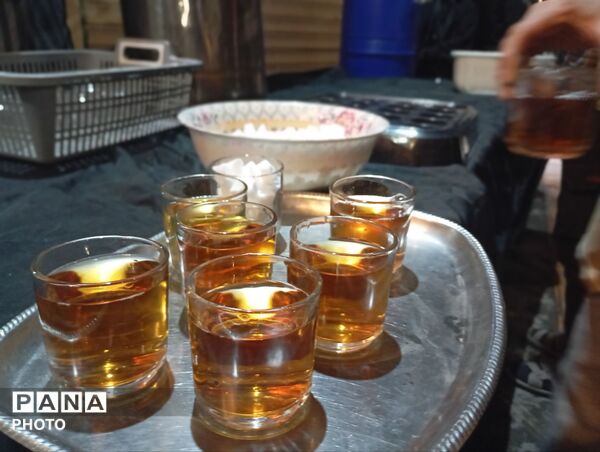 چایخانه حوزه علمیه گلشن در صد و بیست و هشتمین شب 