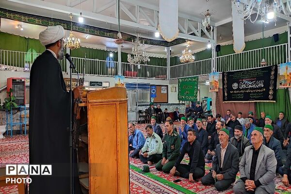 اقامه نماز عبادی سیاسی جمعه در نخستین روز از ماه محرم، مسجد جامع شهر بار