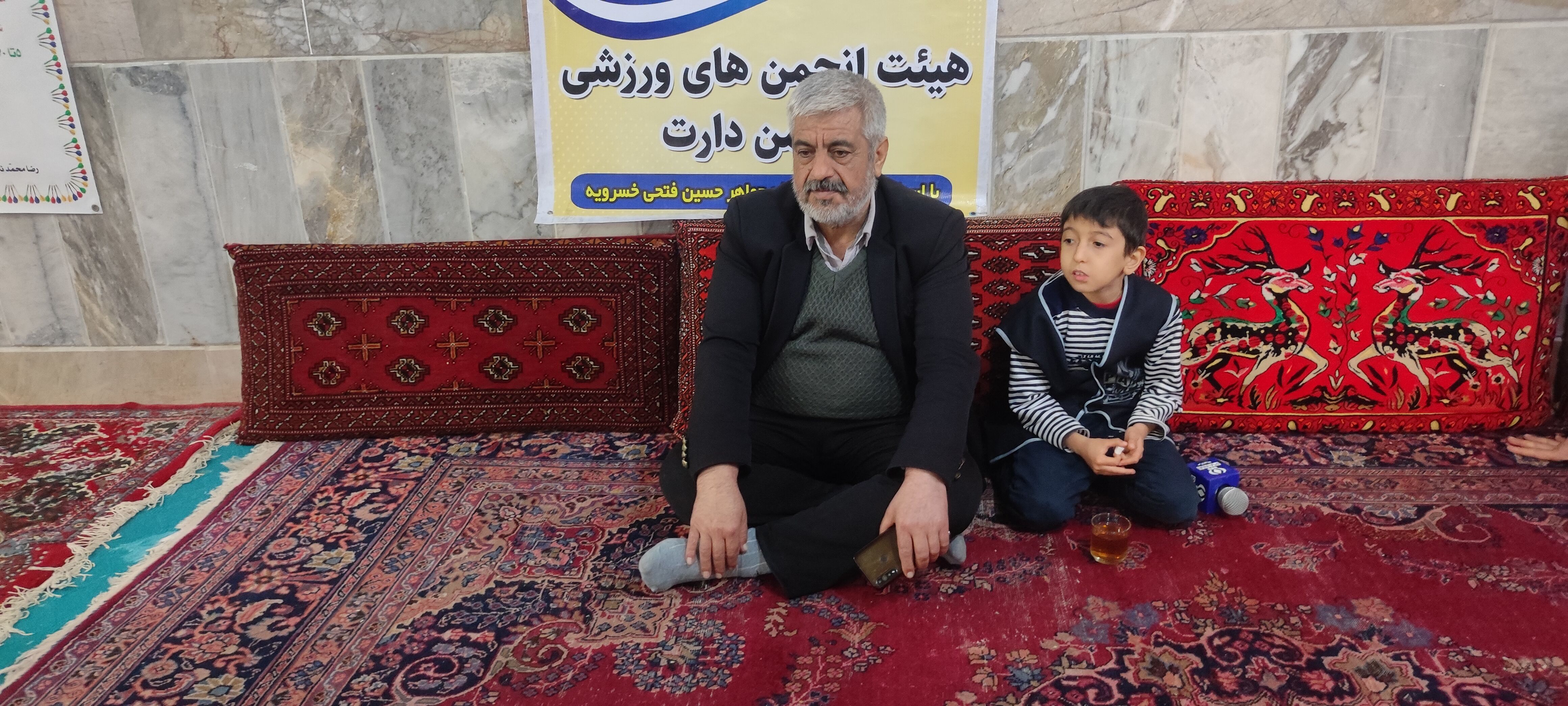 استعدادیابی مسابقات دارت در روستای چلو شهرستان شیروان