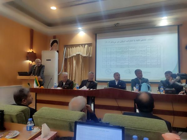 نشست مشترک وزیر آموزش و پرورش و روسای ادارات آموزش و پرورش خراسان رضوی