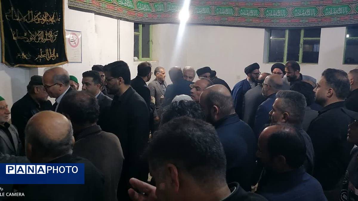 مراسم ترحیم دو قاضی خوشنام کهگیلویه و بویراحمد در دهستان کریک