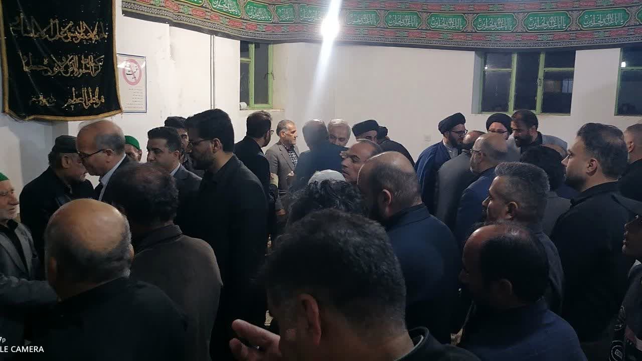 مراسم ترحیم دو قاضی خوشنام کهگیلویه و بویراحمد در دهستان کریک