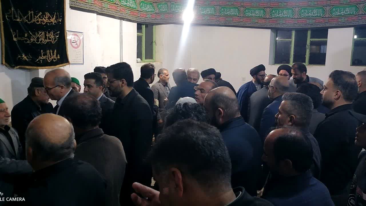 مراسم ترحیم دو قاضی خوشنام کهگیلویه و بویراحمد در دهستان کریک