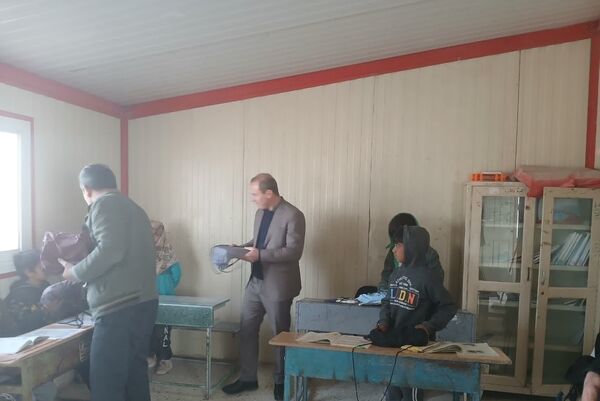 بازدید مدیر آموزش وپرورش مانه و سملقان از مدارس روستایی شهرستان مانه