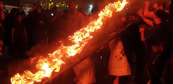 عزاداری اهالی نجف در قم