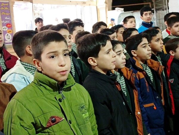 سرود خیابانی به‌مناسبت دهه فجر در کاشمر