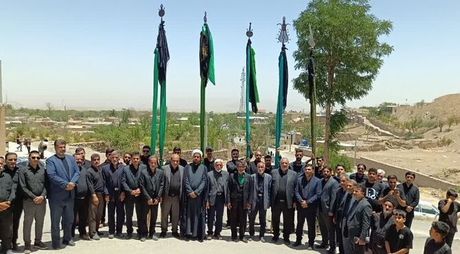  آیین سنتی عزاداری اباعبدالله الحسین (ع)در دهه اول محرم در روستای نوزاد