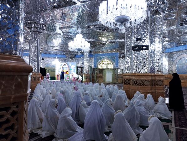 جشن عبادت در حرم مطهر رضوی 