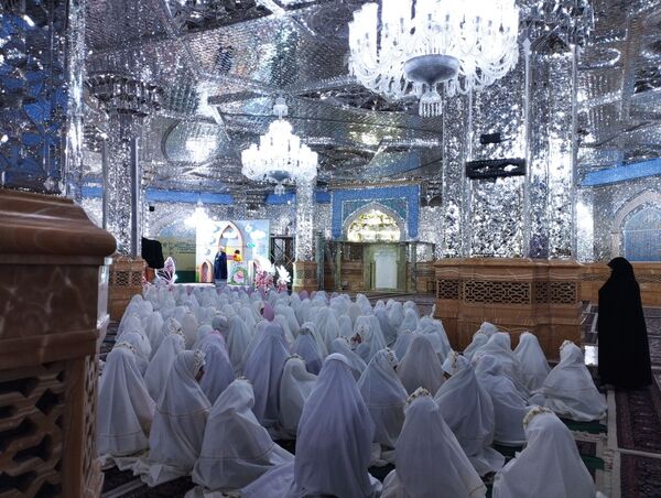 جشن عبادت در حرم مطهر رضوی 